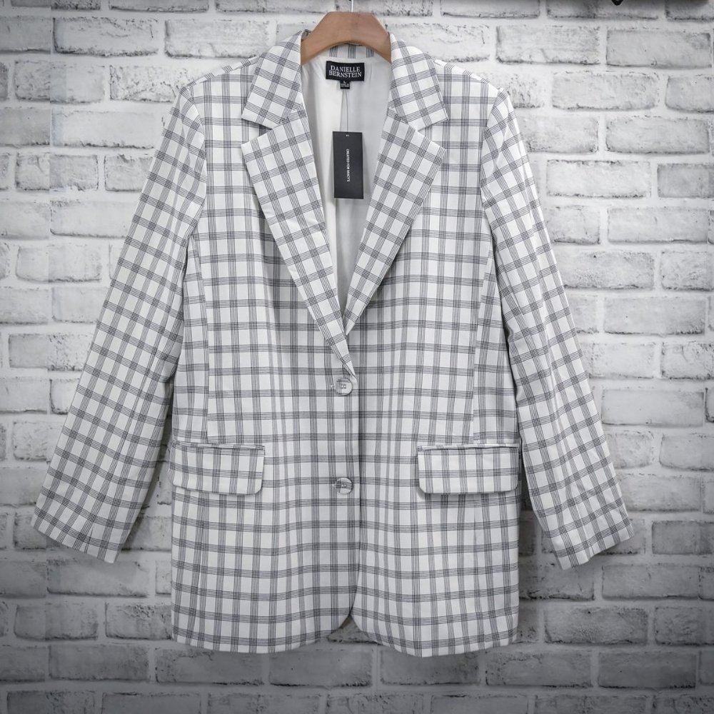 Danielle Bernstein Structured Blazer, 1X